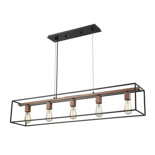 Rigby 48'' Wide 5-Light Linear Chandeliers - Oil Rubbed Bronze