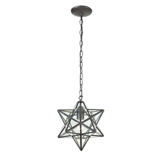 Star 9'' Wide Mini Pendant - Oil Rubbed Bronze