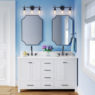 Ashford 3-Light Vanity - Matte Black