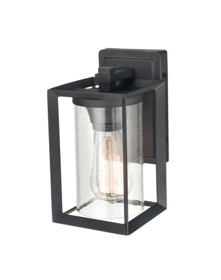 Wheatland 1-Light Outdoor Wall Sconce Powder Coated Black