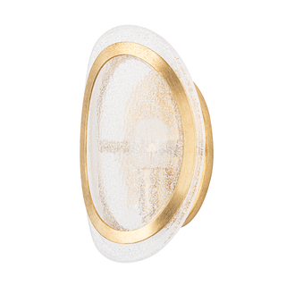 Danes Wall Sconce with Vintage Gold Leaf Finish