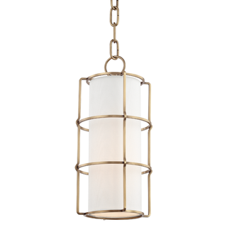 Sovereign Pendant with Aged Brass Finish