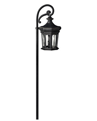 Raley 12V LED Path Light In Black Finish