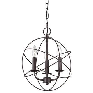 Williamsport 13'' Wide 3-Light Chandeliers - Oil Rubbed Bronze