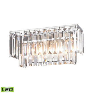 Palacial 15'' Wide 2-Light Vanity Light - Polished Chrome