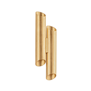 RYLANE Wall Sconce with Vintage Gold Leaf Finish