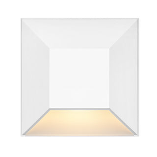 Nuvi 12V Square Deck Sconce In White Finish
