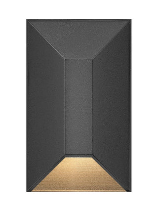 Nuvi 12V Small Rectangular Deck Sconce in Black