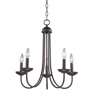 Montgomery 20'' Wide 5-Light Chandeliers - Oil Rubbed Bronze