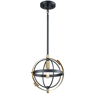 Caldwell 10'' Wide 1-Light Mini Pendant - Matte Black