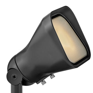 Hardy Island Accent Flood Light Brass MR16 LED 4w in Brass Satin Black