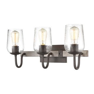 Dillon 22'' Wide 3-Light Vanity Light - Vintage Rust