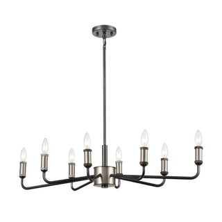 Cortlandt 36'' Wide 8-Light Chandeliers - Iron