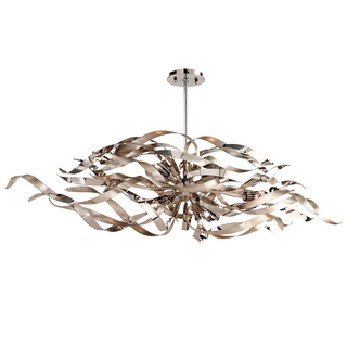 Graffiti Linear In SILVER LEAF Finish