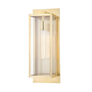 Sea Cliff Wall Sconce with Aged Brass Finish
