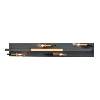 Heathrow 31'' Wide 4-Light Vanity Light - Matte Black