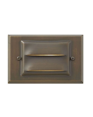Hardy Island Deck Light 12V Horizontal LED Deck Sconce In Light Bronze Finish