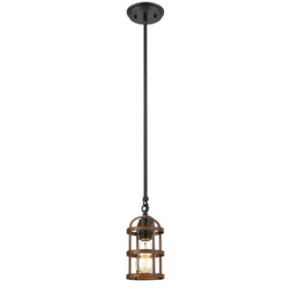 Millville 5'' Wide 1-Light Mini Pendant - Matte Black