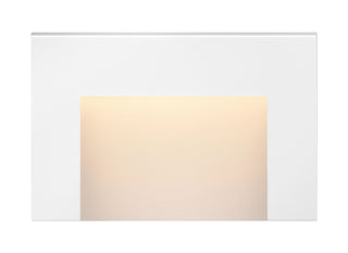 Taper Deck Sconce Horizontal In White Finish
