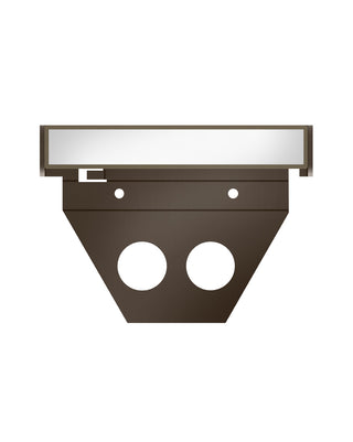 Hardy Island Bravo 12v LED Hardscape In Light Bronze Finish