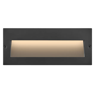 Taper Step 12V Wide Horizontal in Matte Black Stainless
