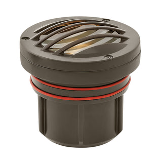 Well Light Variable Output LED 3000K Grill Top In Light Bronze Finish