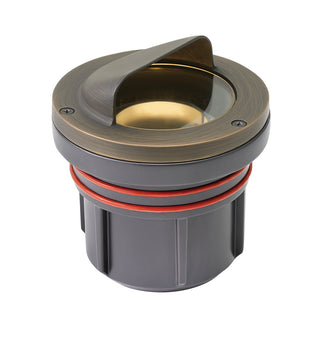 Well Light Variable Output LED 3000K Shielded In Light Bronze Finish