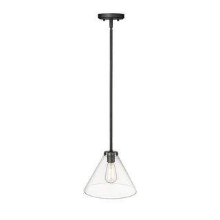 Aliza 1-Light Pendant light Matte Black