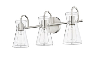 Camellia 3-Light Vanity Brushed Nickel
