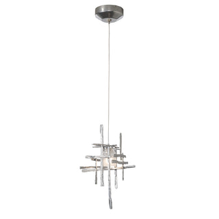 Tura Frosted Glass Low Voltage Mini Pendant Sterling / Cast Glass (YC) / STANDARD