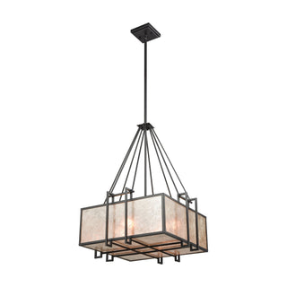 Stasis 23'' Wide 4-Light Chandeliers - Oil Rubbed Bronze