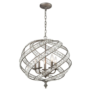 Renaissance 21'' Wide 5-Light Chandeliers - Weathered Zinc