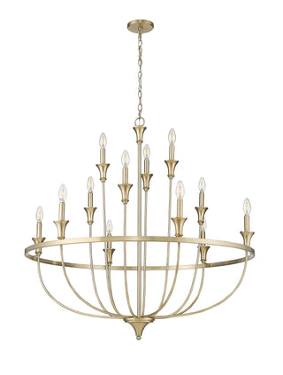 Emery 12-Light Chandelier Ceiling Light Modern Gold
