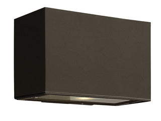 Atlantis Extra Small Up/Down Wall Mount Lantern In Light Bronze Finish