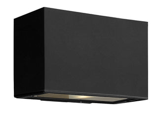 Atlantis Extra Small Up/Down Wall Mount Lantern In Black Finish
