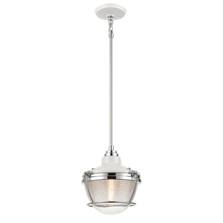 Seaway Passage 10'' Wide 1-Light Mini Pendant - Polished Nickel