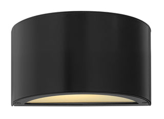 Luna Extra Small Down Light Wall Mount Lantern In Black Finish