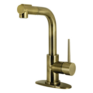 New York Bar Prep Faucet in Antique Brass