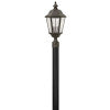 Edgewater Large Post Mount Lantern in Oil Rubbed Bronze