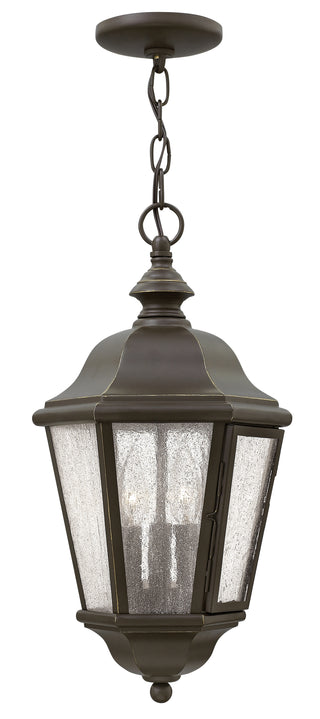 Edgewater Medium Hanging Lantern In Light Bronze Finish