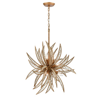 Naples 26'' Wide 8-Light Chandeliers - Matte Gold