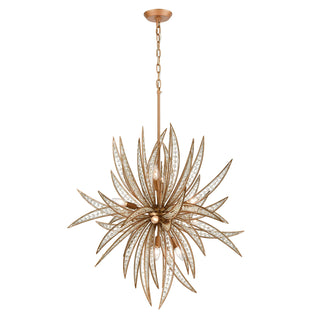 Naples 34'' Wide 11-Light Chandeliers - Matte Gold