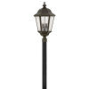 Edgewater Large Post Mount Lantern in Oil Rubbed Bronze