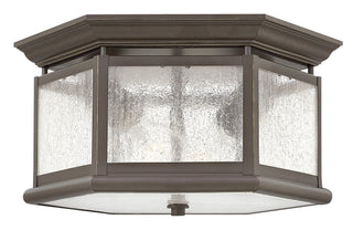 Edgewater Small Flush Mount In Light Bronze Finish