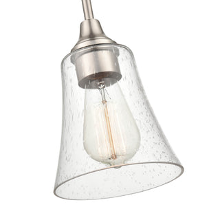 Caily 1-Light Pendant light Brushed Nickel