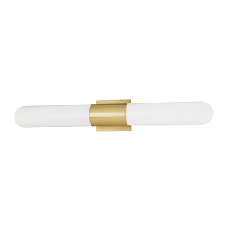 Carlin Wall Sconce with Aged Brass Finish