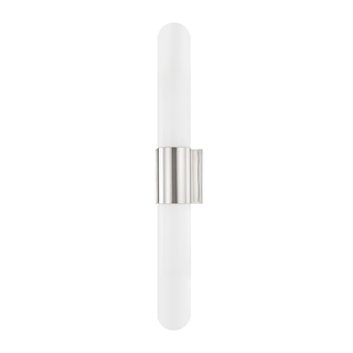 Carlin Wall Sconce with Polished Nickel Finish