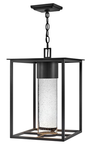 Coen Medium Hanging Lantern In Black Finish