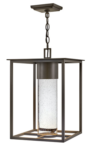 Coen Medium Hanging Lantern In Light Bronze Finish