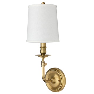 Logan Wall Sconce Aged Brass